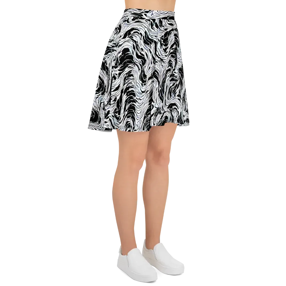 Eclipse Flow on Skater Skirt — Right