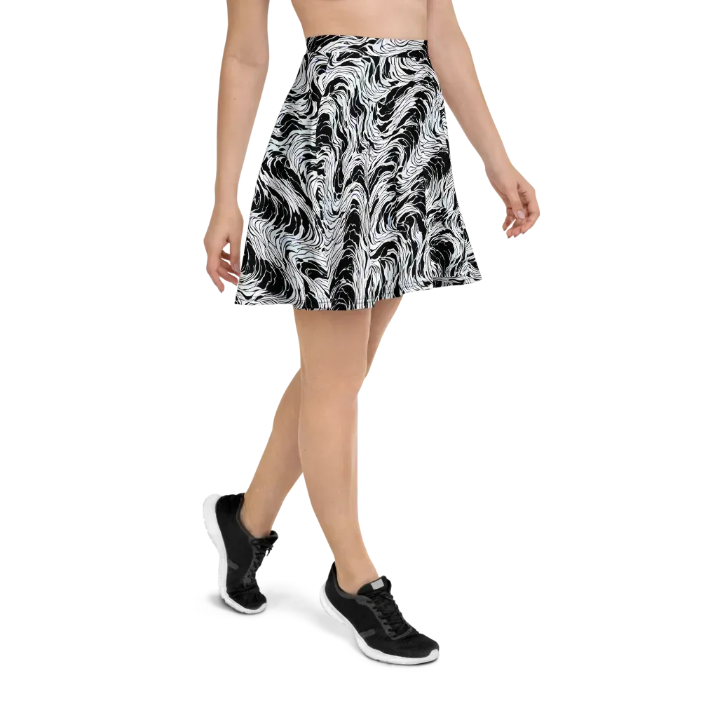 Eclipse Flow on Skater Skirt — Right