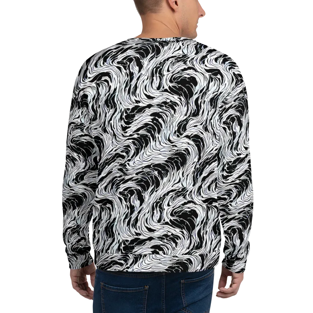 Eclipse Flow on Sweatshirt — Back