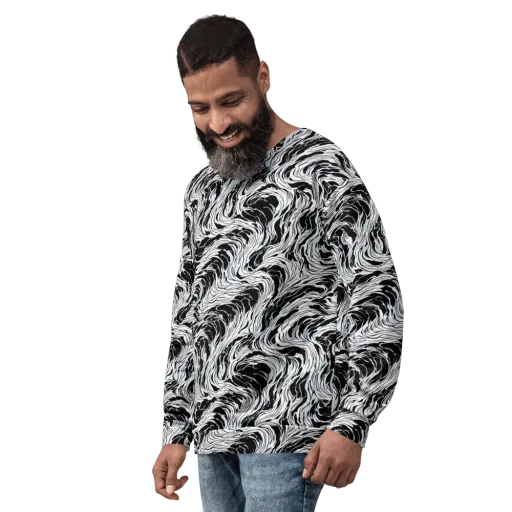 Eclipse Flow on a Sweatshirt