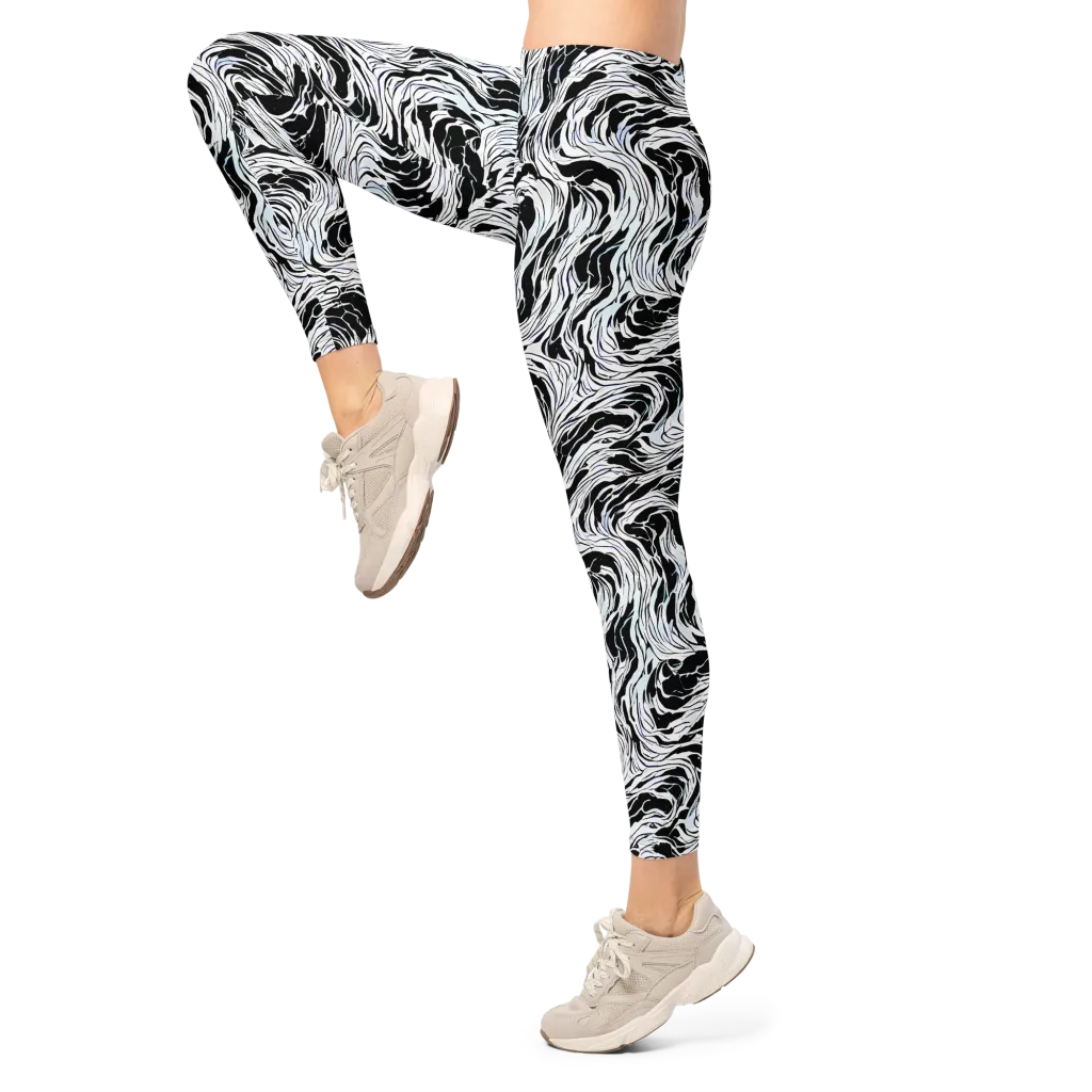 Eclipse Flow on Leggings — Left