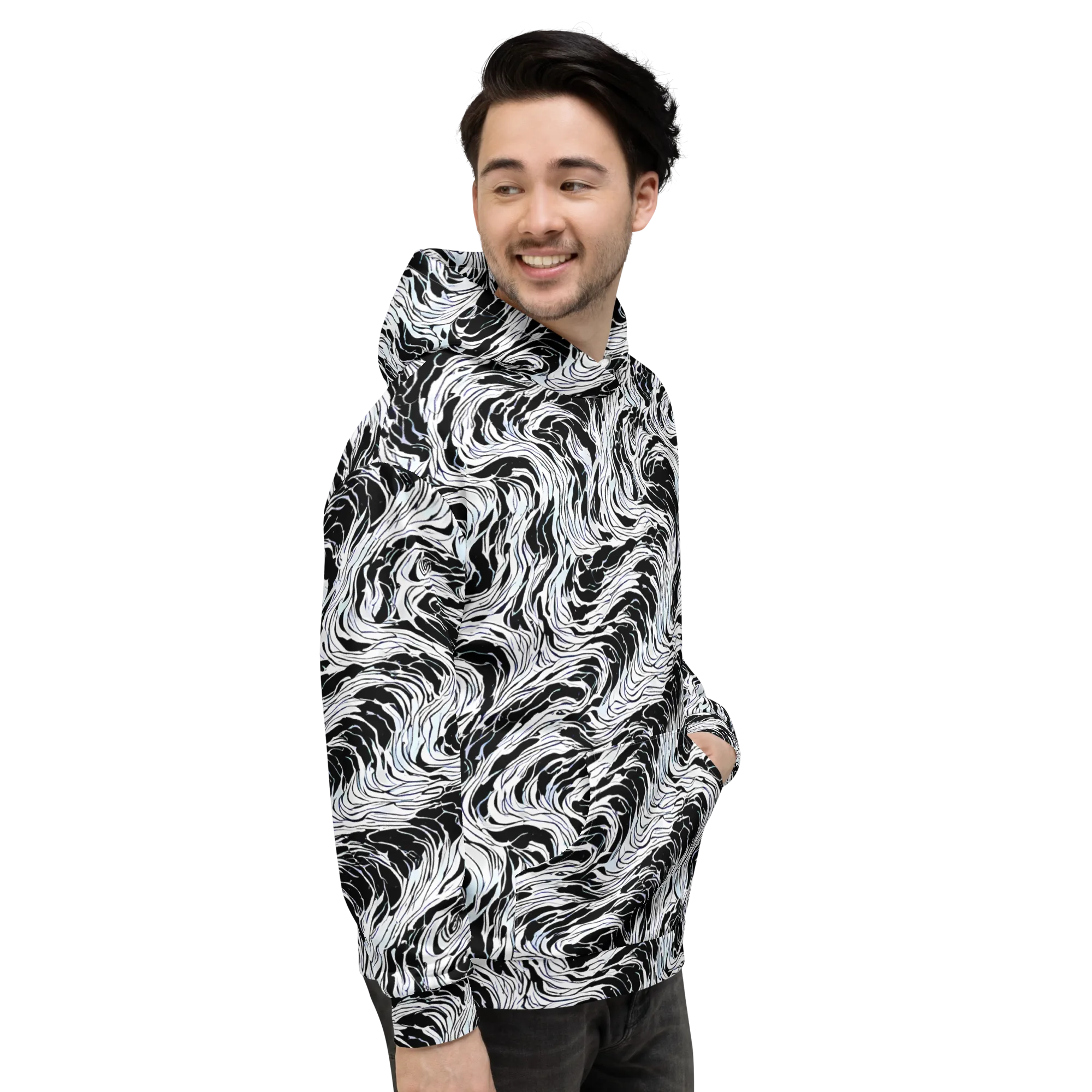 Eclipse Flow on Hoodie — Right