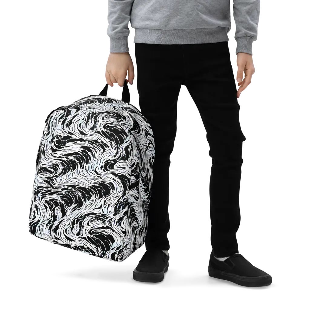 Eclipse Flow on Minimalist Backpack — Zoomed-in