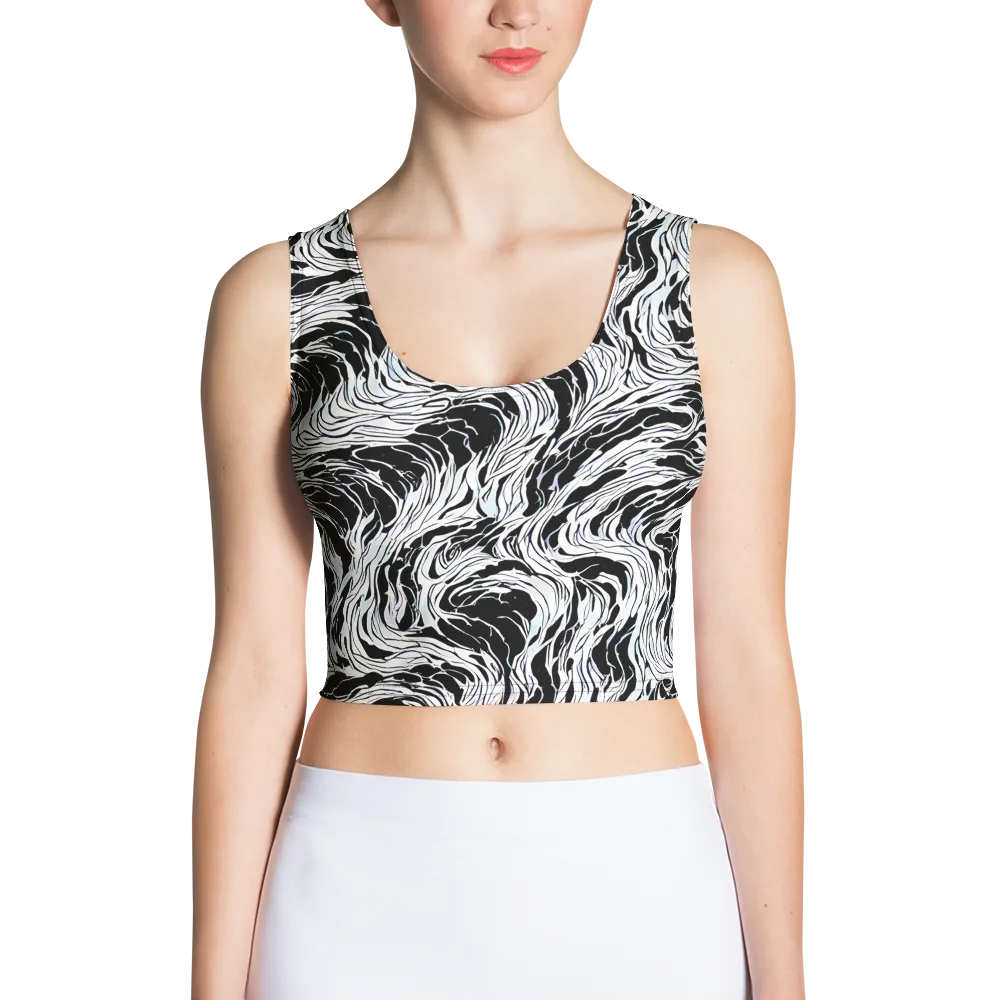 Eclipse Flow on Crop Top — Front