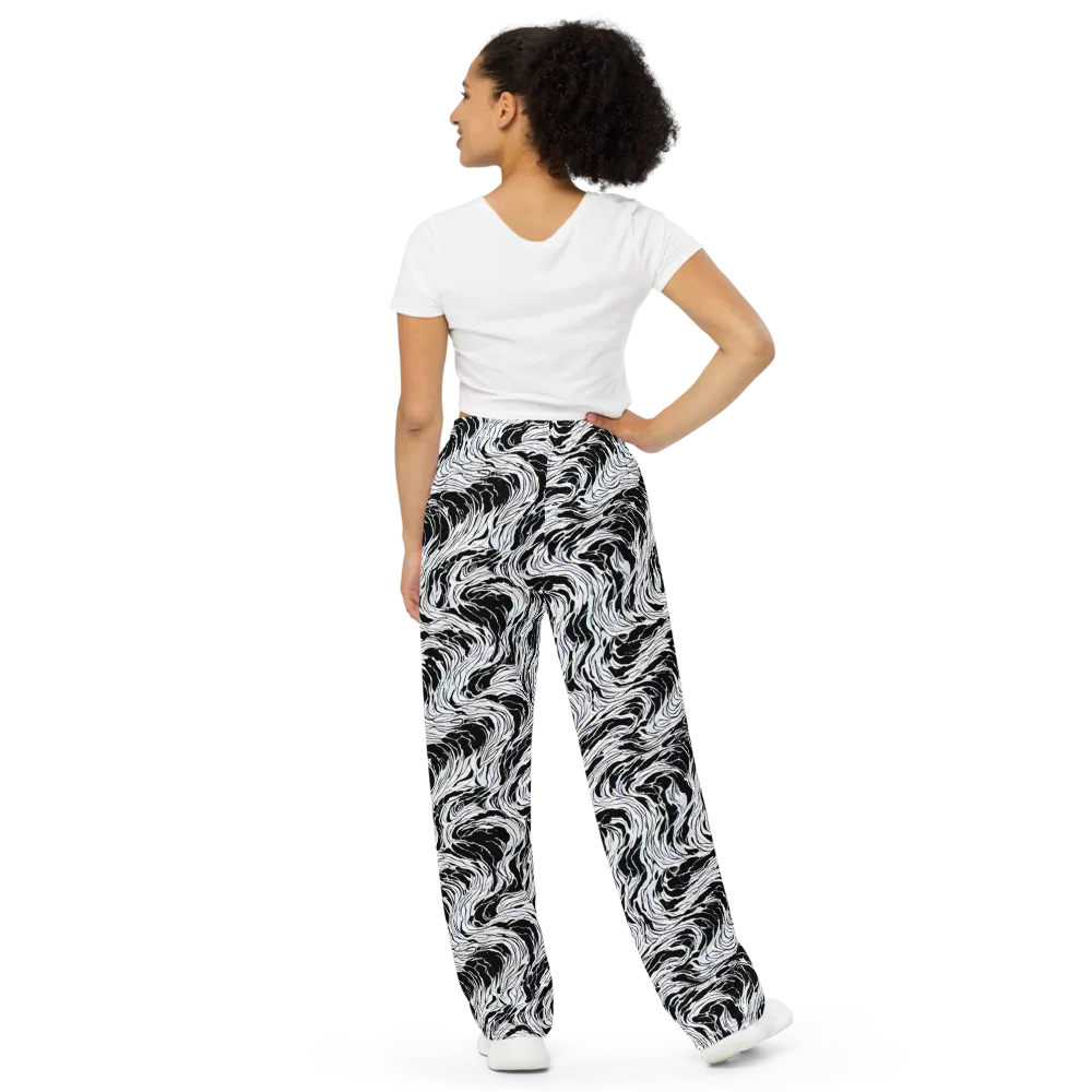 Eclipse Flow on Wide-Leg Pants — Back