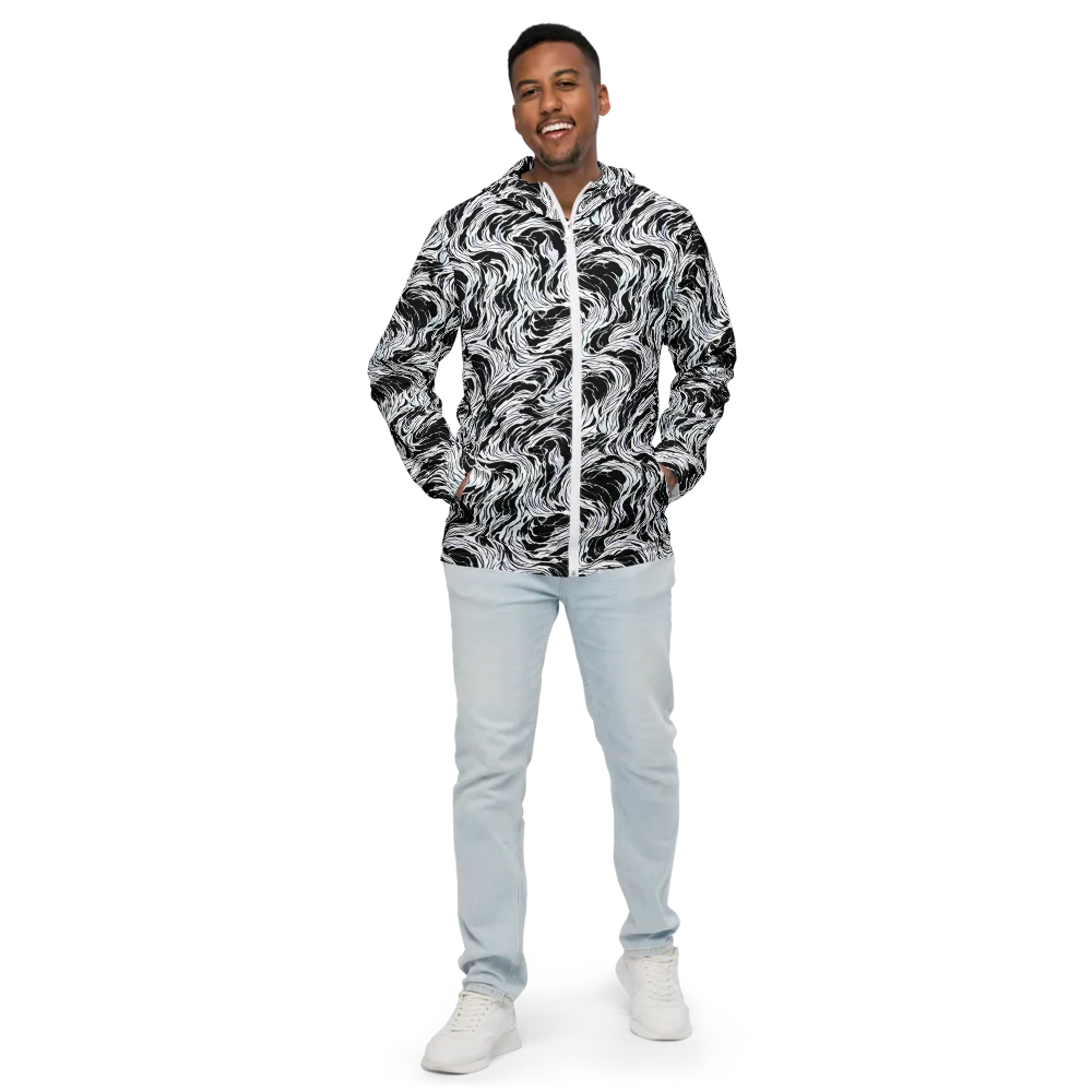 Eclipse Flow on Men's Windbreaker — Front