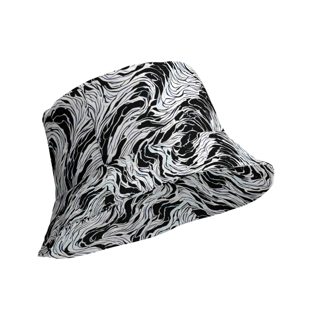 Eclipse Flow on Reversible Bucket Hat — Product details Outside