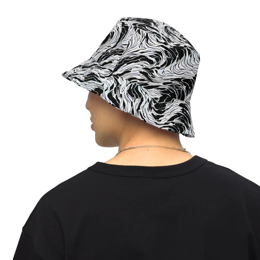 Eclipse Flow on Reversible Bucket Hat — Back Inside