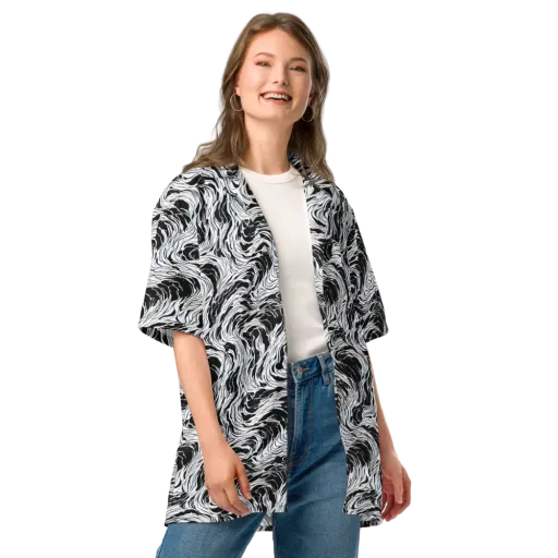 Eclipse Flow on a Button Shirt
