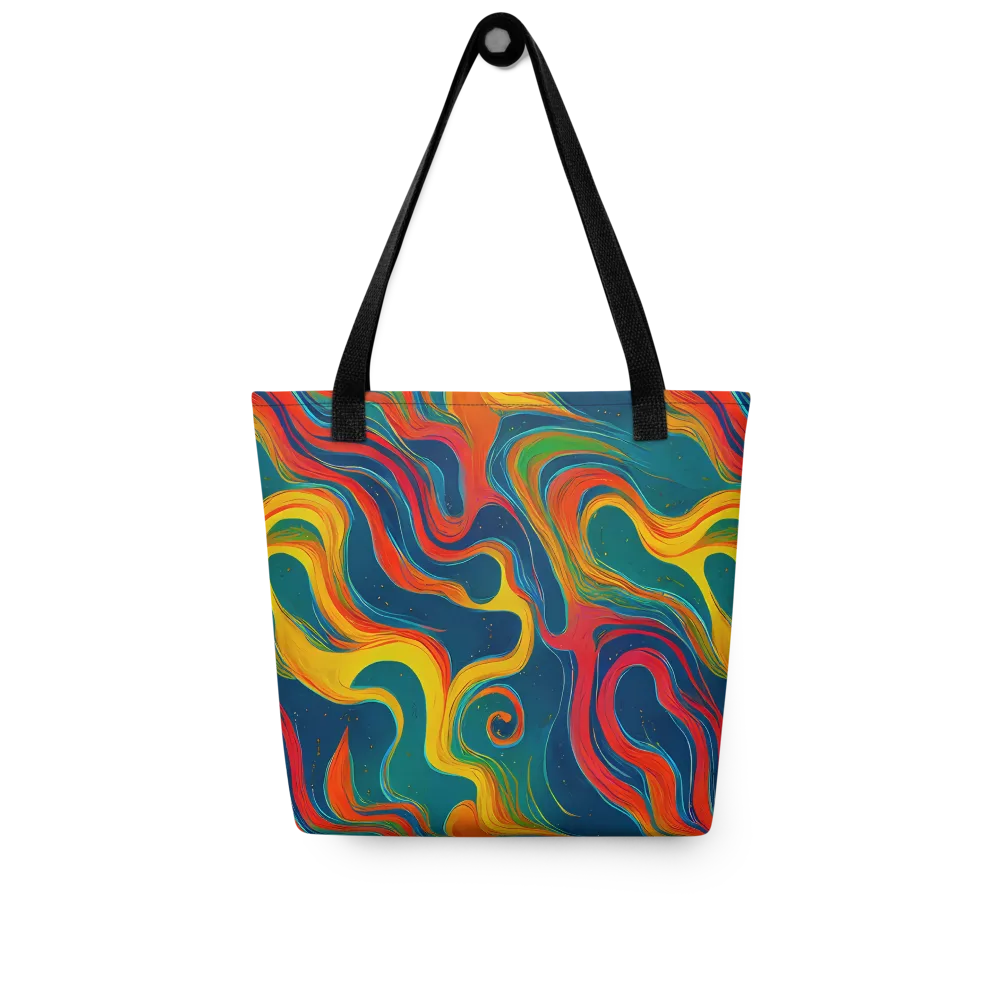 Molten Ribbons on Tote Bag — Front
