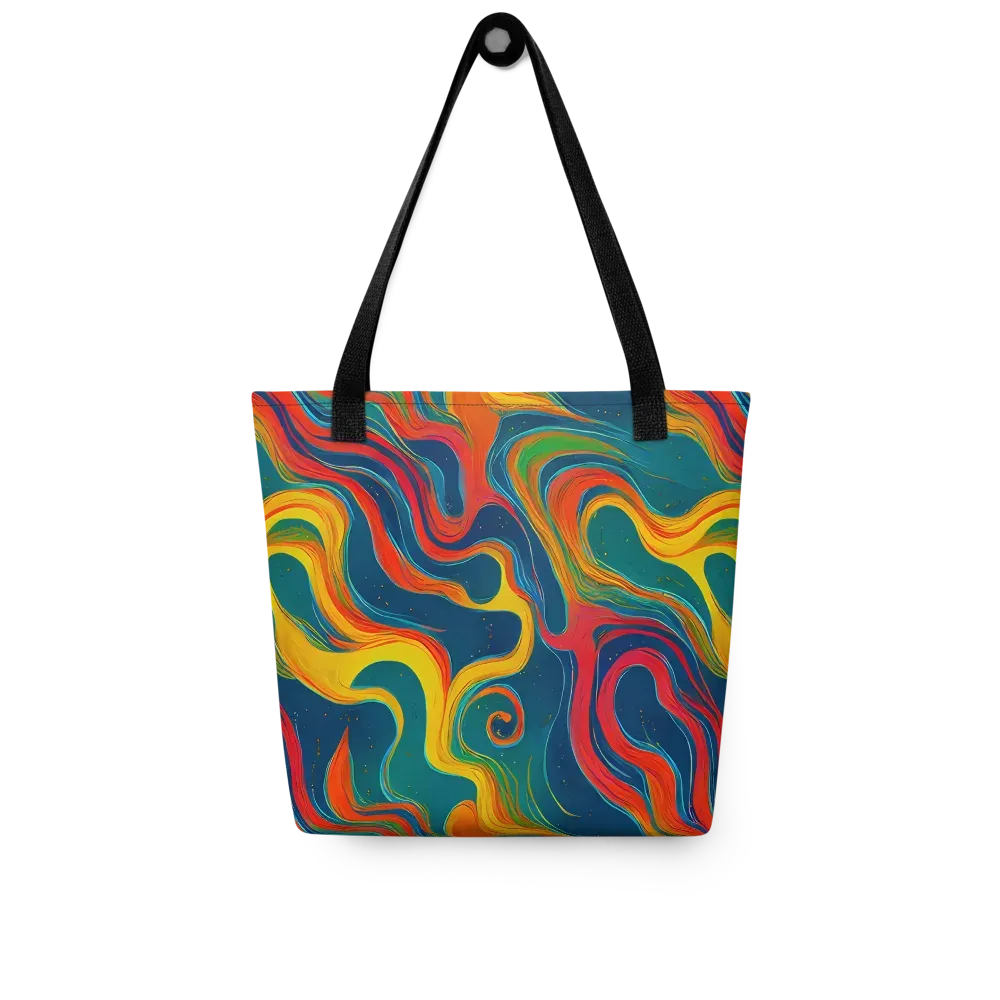 Molten Ribbons on Tote Bag — Front