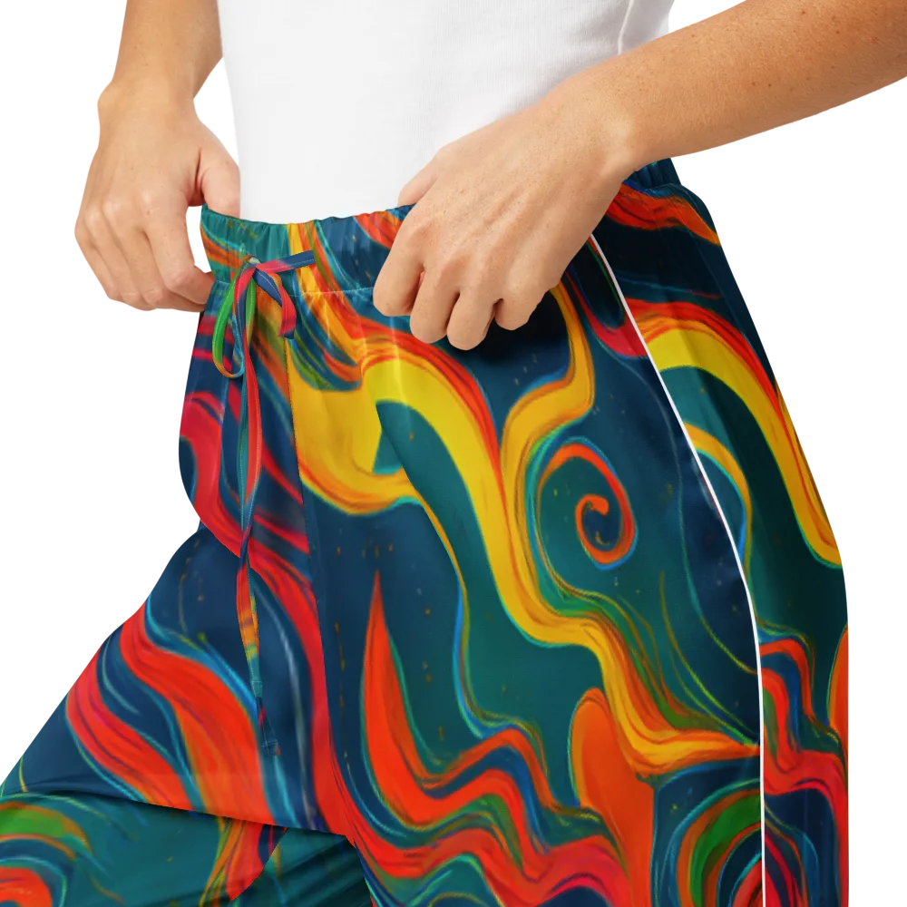 Molten Ribbons on Women's Pajama Pants — Product details
