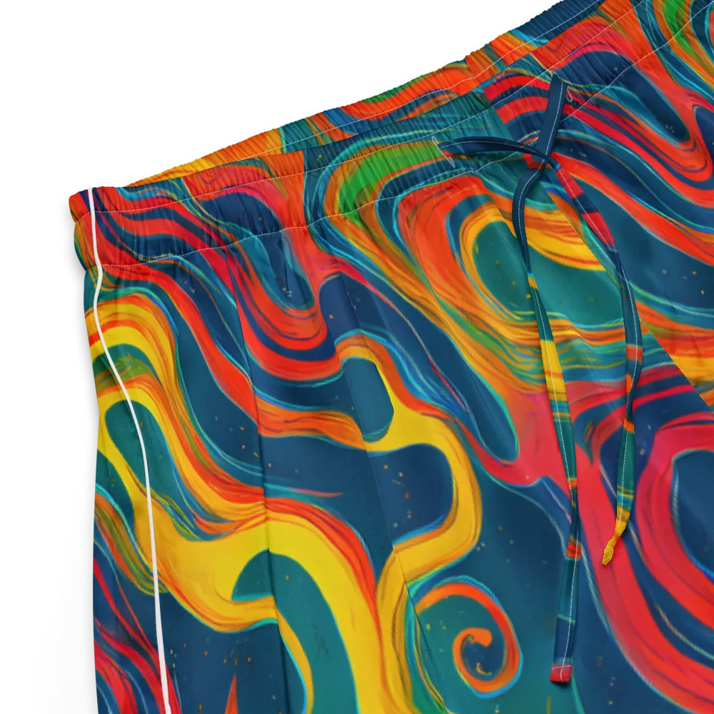 Molten Ribbons on Women's Pajama Shorts — Product details
