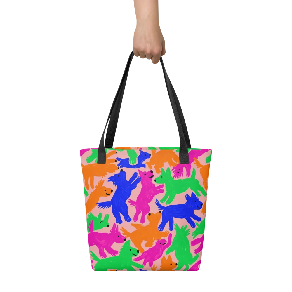 Candy Bark on Tote Bag — Front