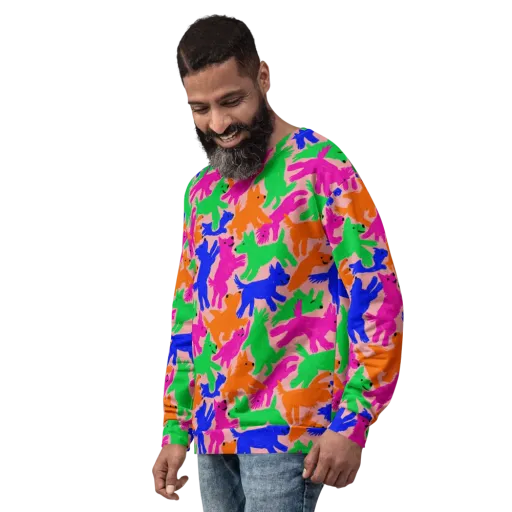 Candy Bark on a Sweatshirt