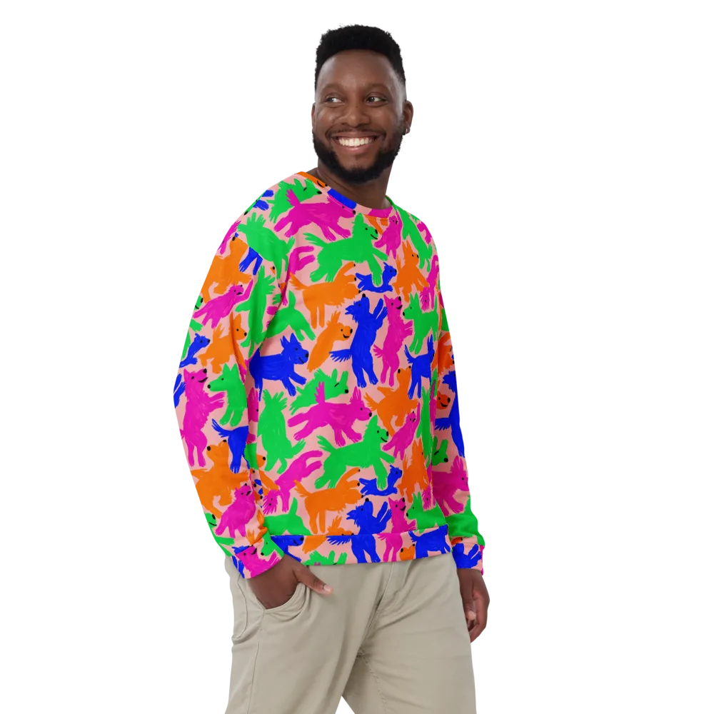 Candy Bark on Sweatshirt — Front