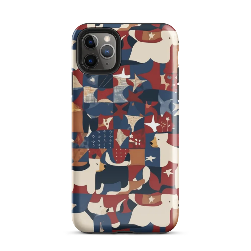Midnight Mutt on Tough Case for iPhone® — Front