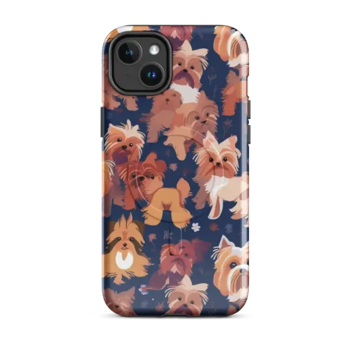 Midnight Mutt Garden on a MagSafe Tough Case for iPhone®