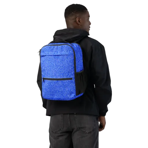 Azure Vortex on a Utility Backpack