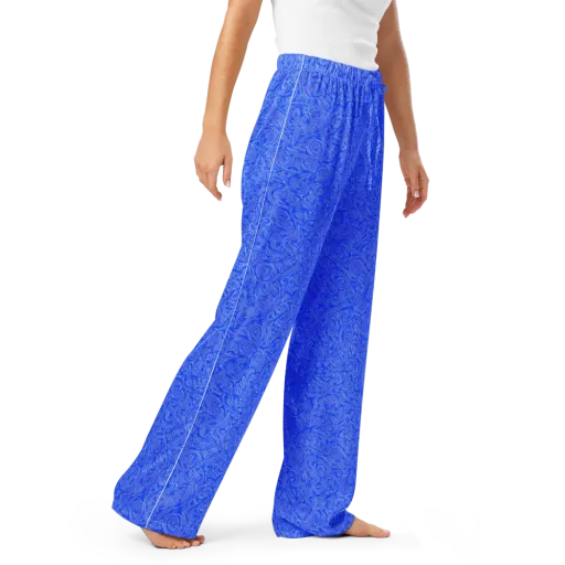 Azure Vortex on a Women's Pajama Pants