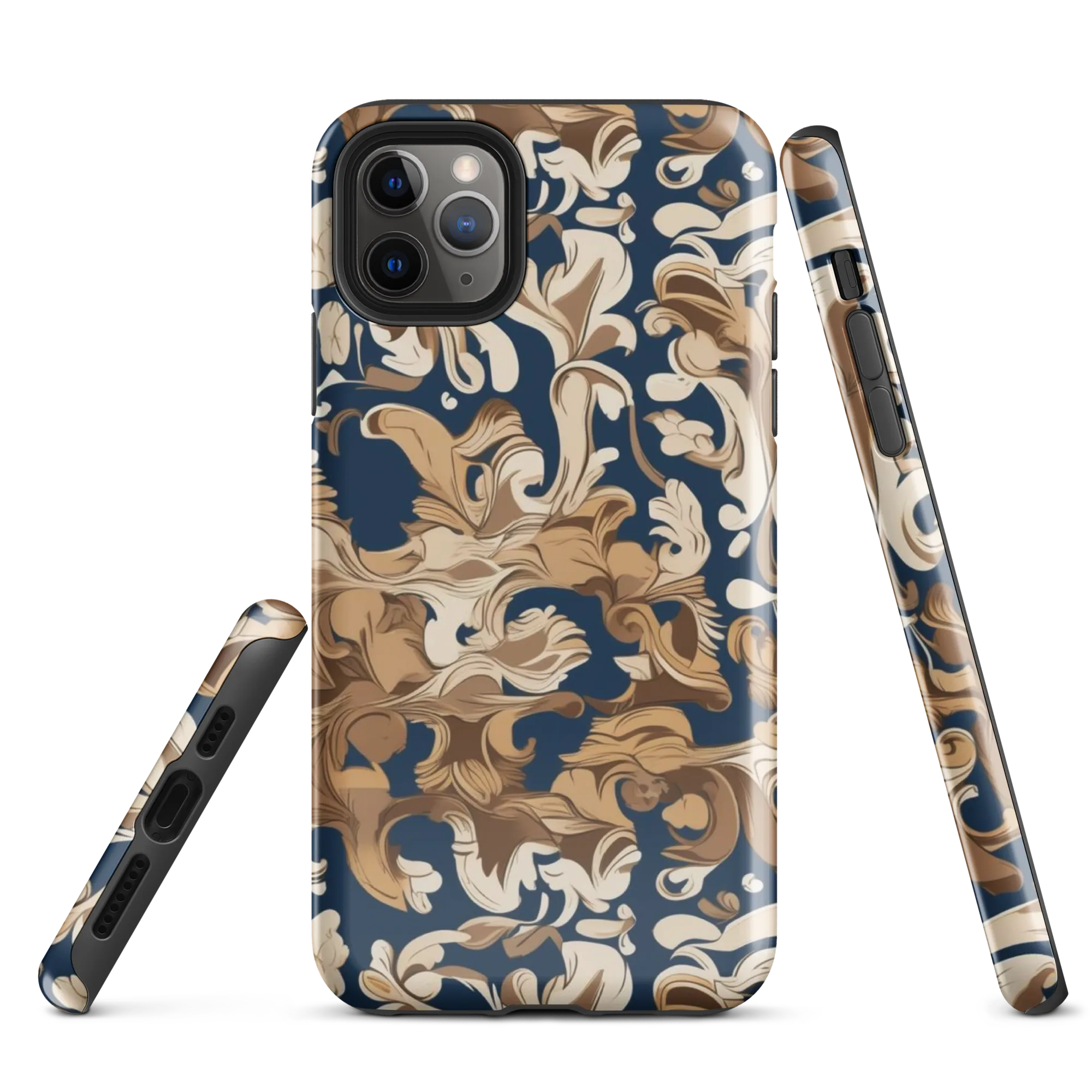 Regal Scrollwork on Tough Case for iPhone® — Front