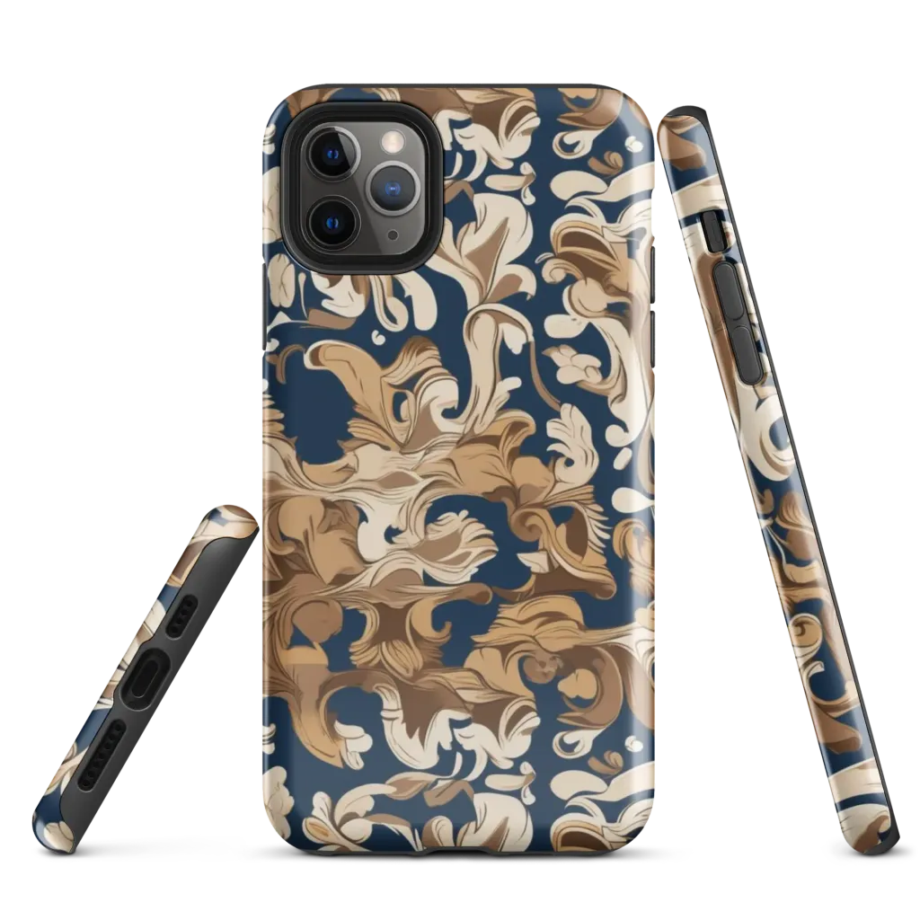 Regal Scrollwork on Tough Case for iPhone® — Front