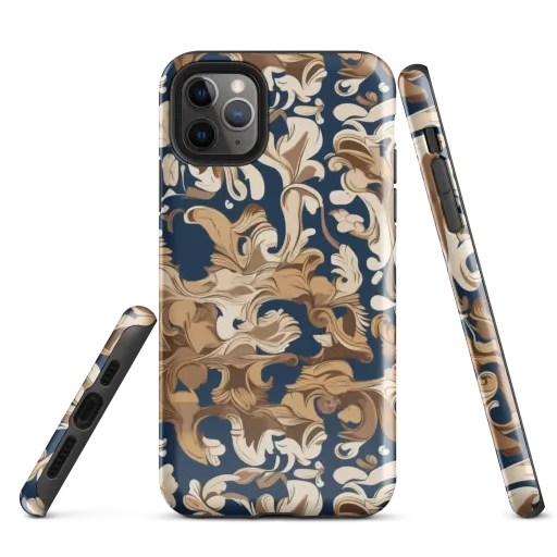 Regal Scrollwork on a Tough Case for iPhone®