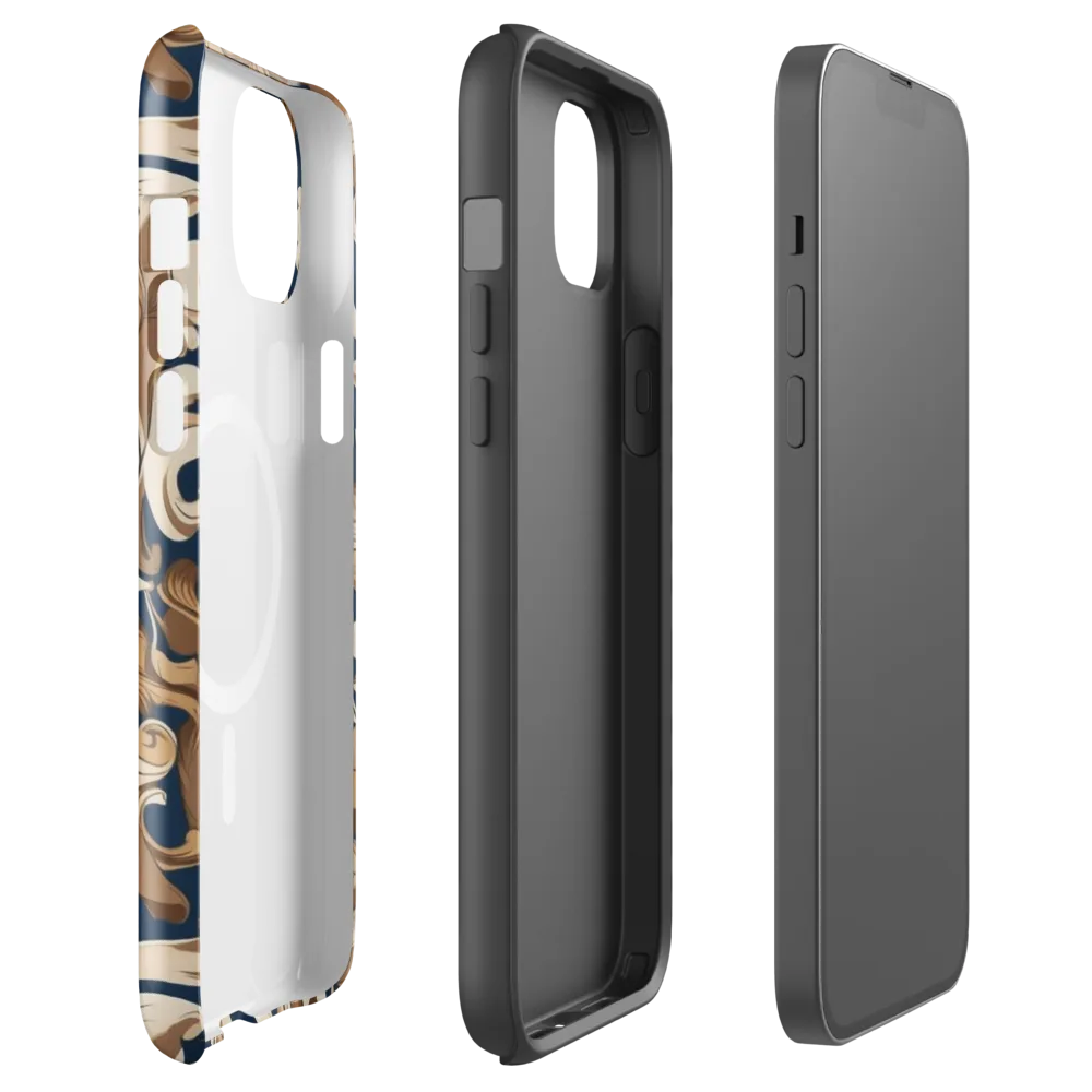 Regal Scrollwork on MagSafe Tough Case for iPhone® — Front