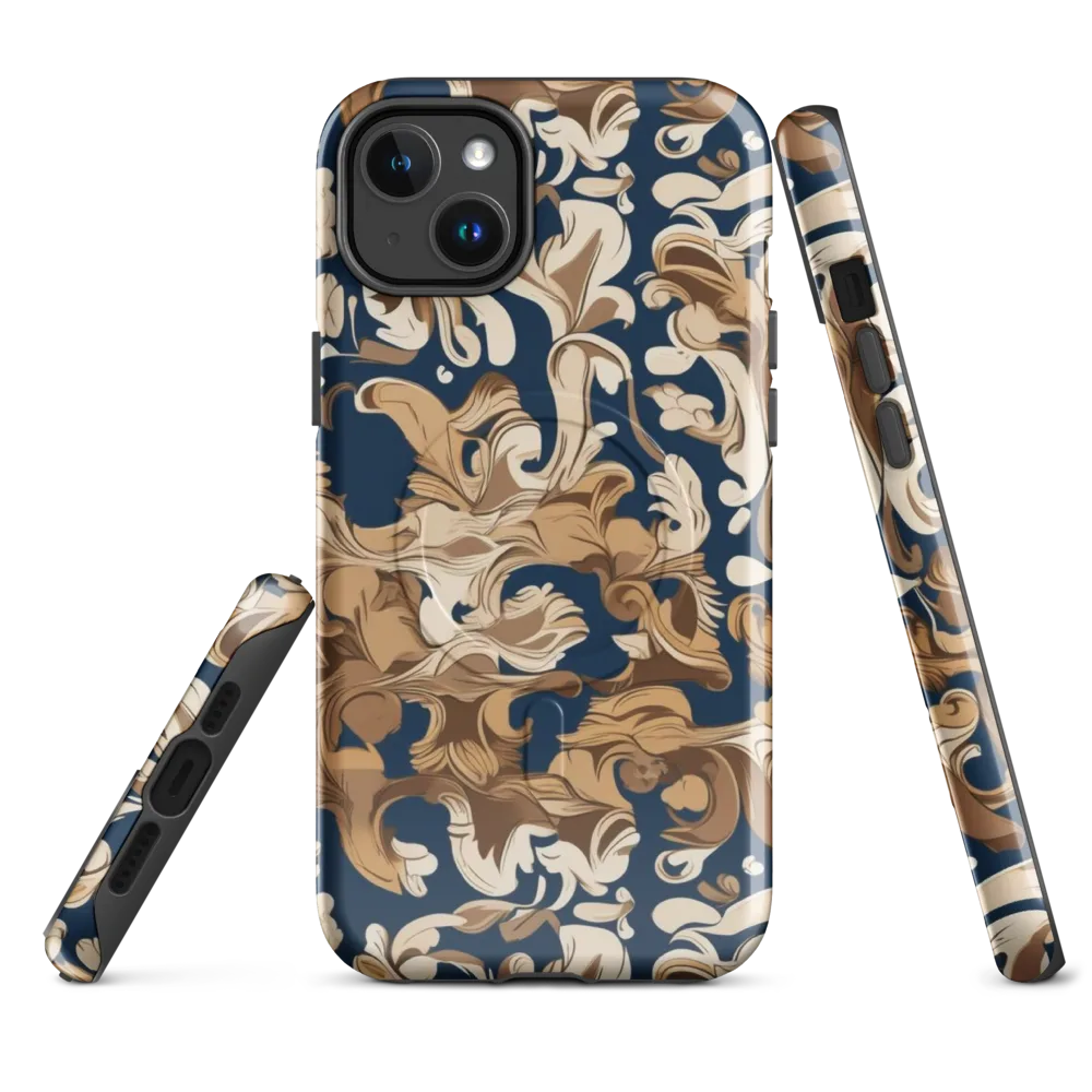Regal Scrollwork on MagSafe Tough Case for iPhone® — Front