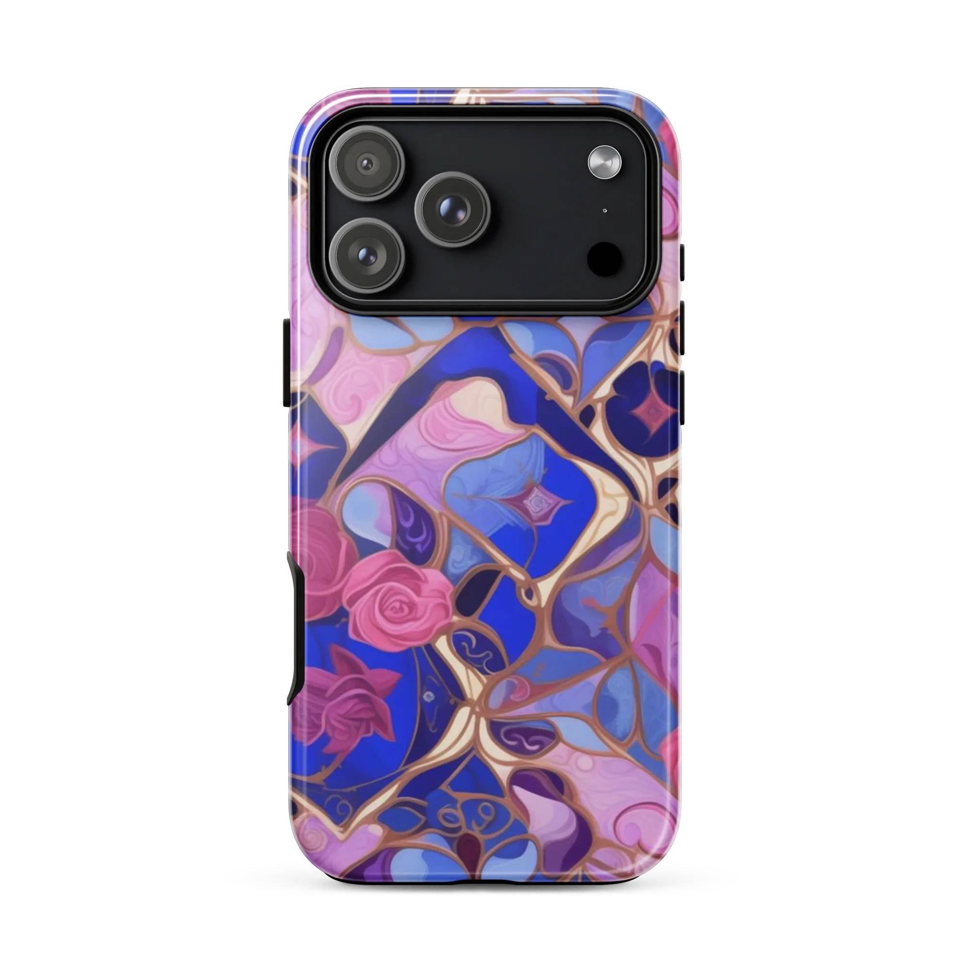 Royal Rose Mosaic on Tough Case for iPhone® — Front