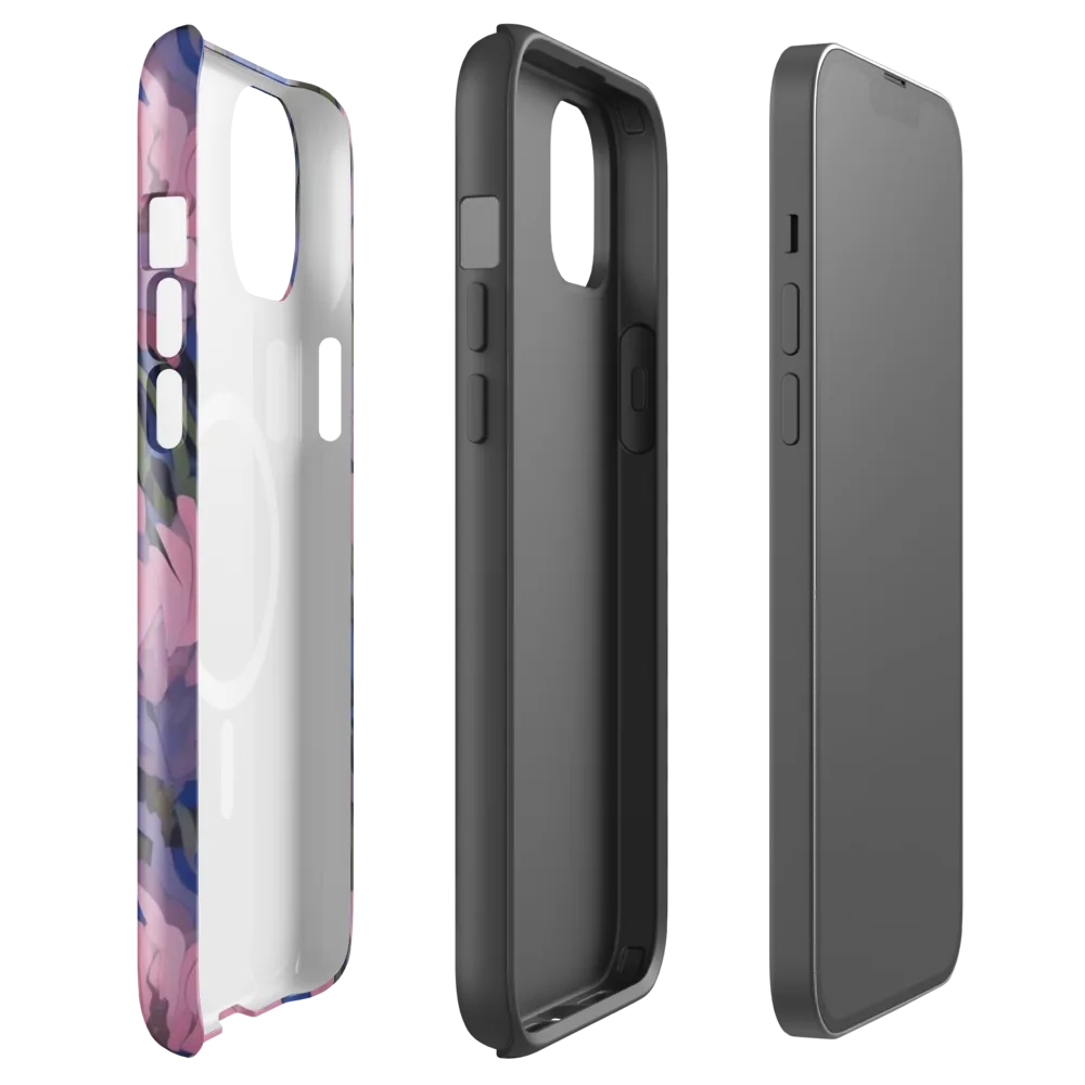 Midnight Iris on MagSafe Tough Case for iPhone® — Front