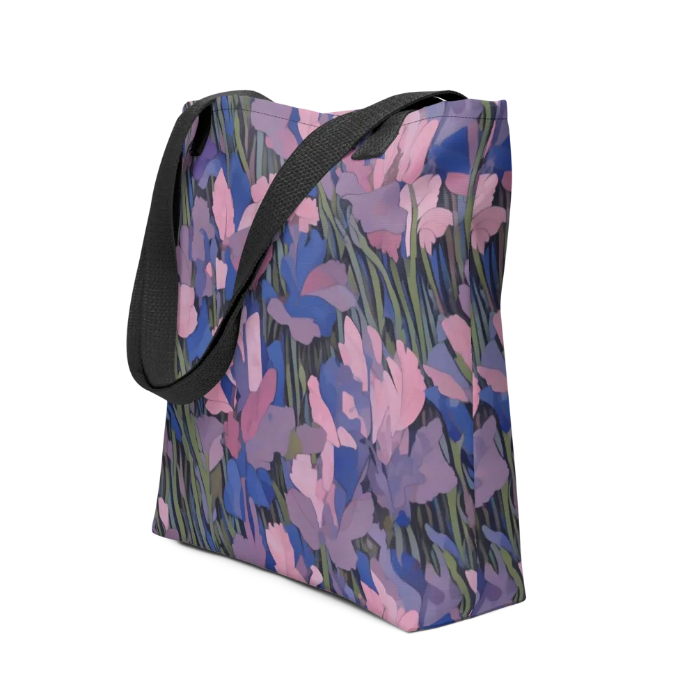 Midnight Iris on Tote Bag — Front