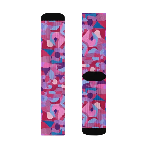 Pink Noise Garden on a Socks