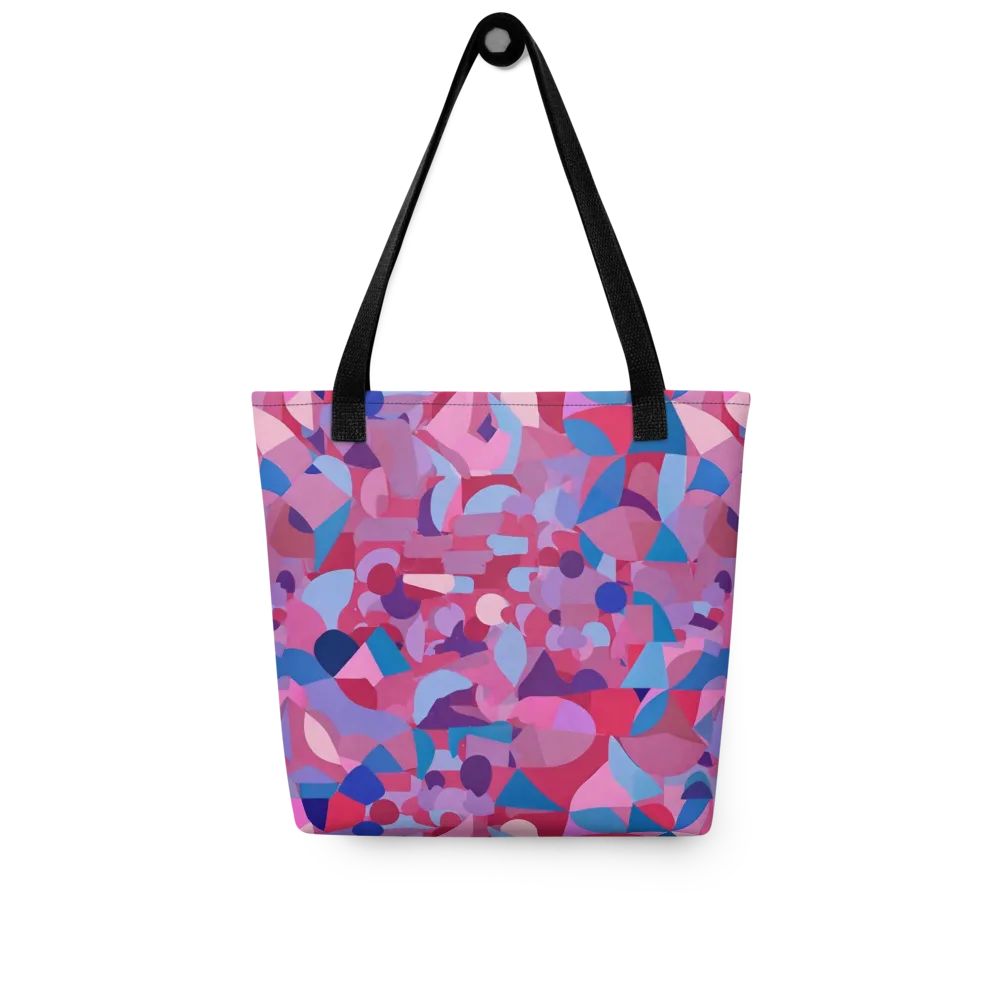 Pink Noise Garden on Tote Bag — Front