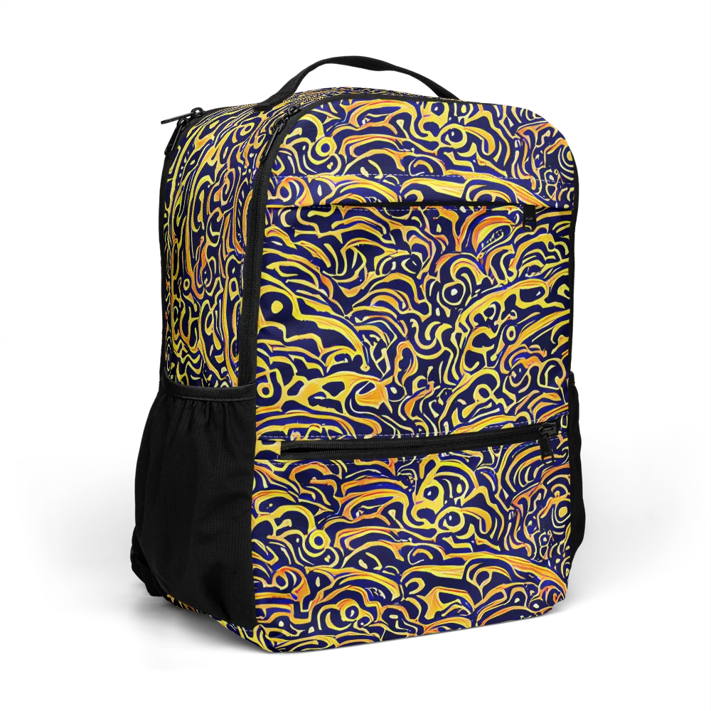 Electric Midnight on Utility Backpack — Right Front