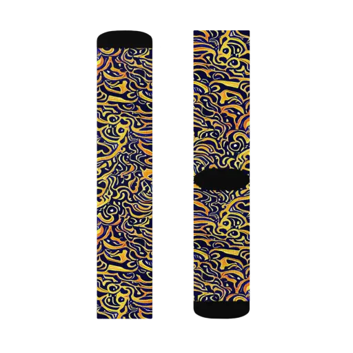 Electric Midnight on a Socks