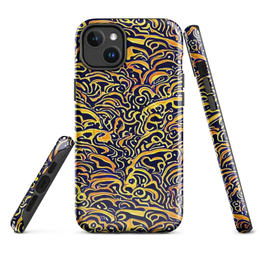 Electric Midnight on a MagSafe Tough Case for iPhone®