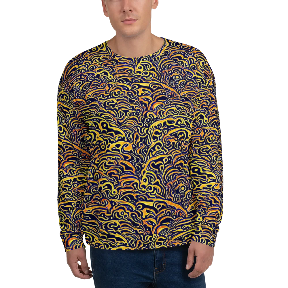 Electric Midnight on Sweatshirt — Front