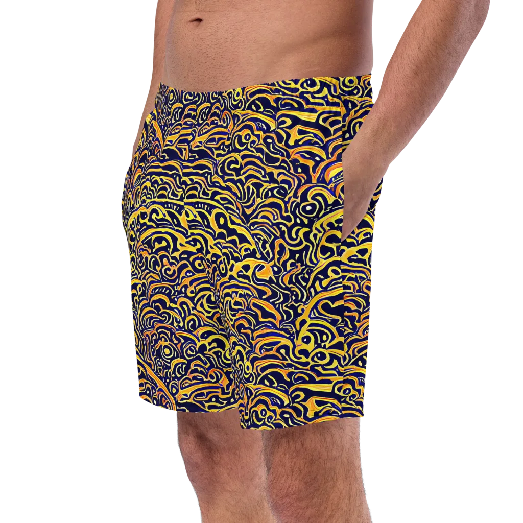 Electric Midnight on Swim Trunks — Left Front