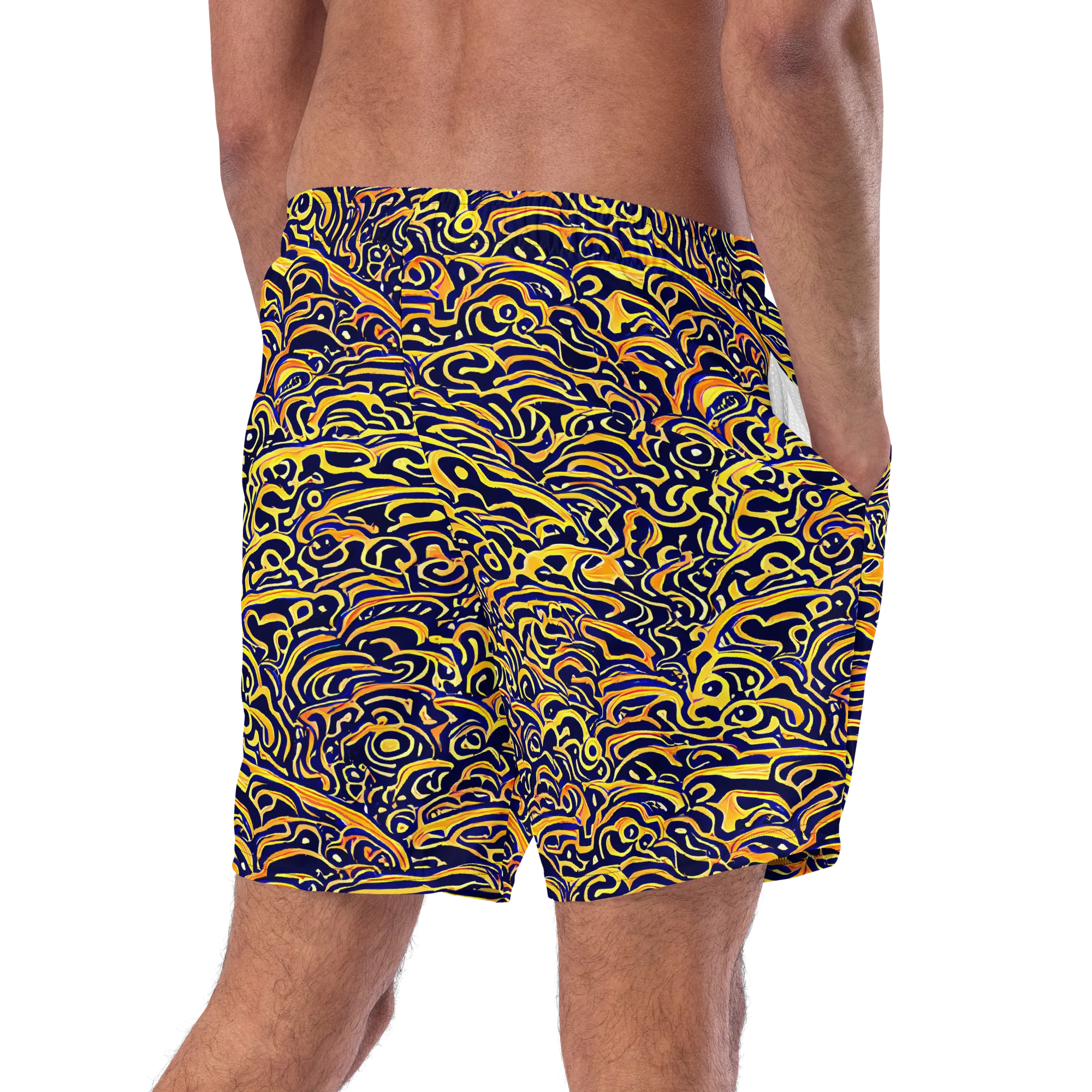 Electric Midnight on Swim Trunks — Right Back
