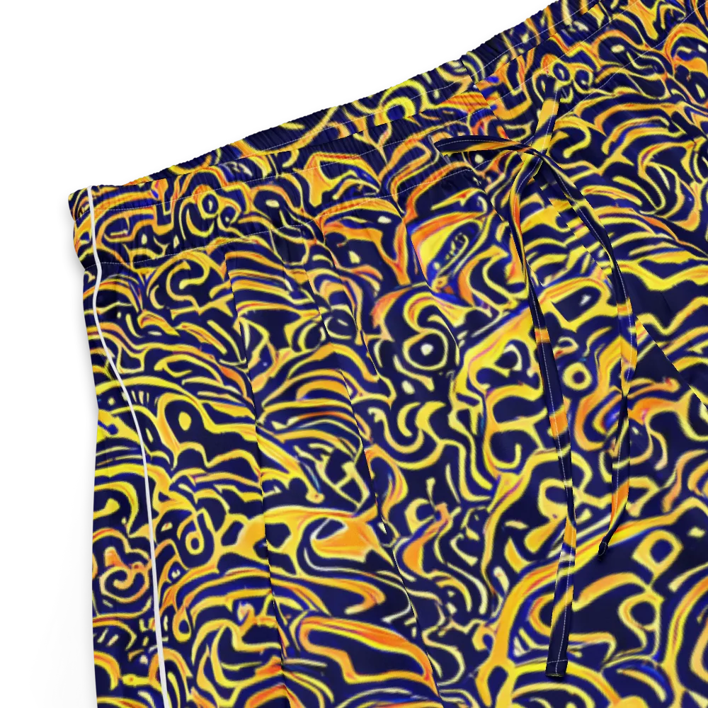 Electric Midnight on Women's Pajama Shorts — Product details