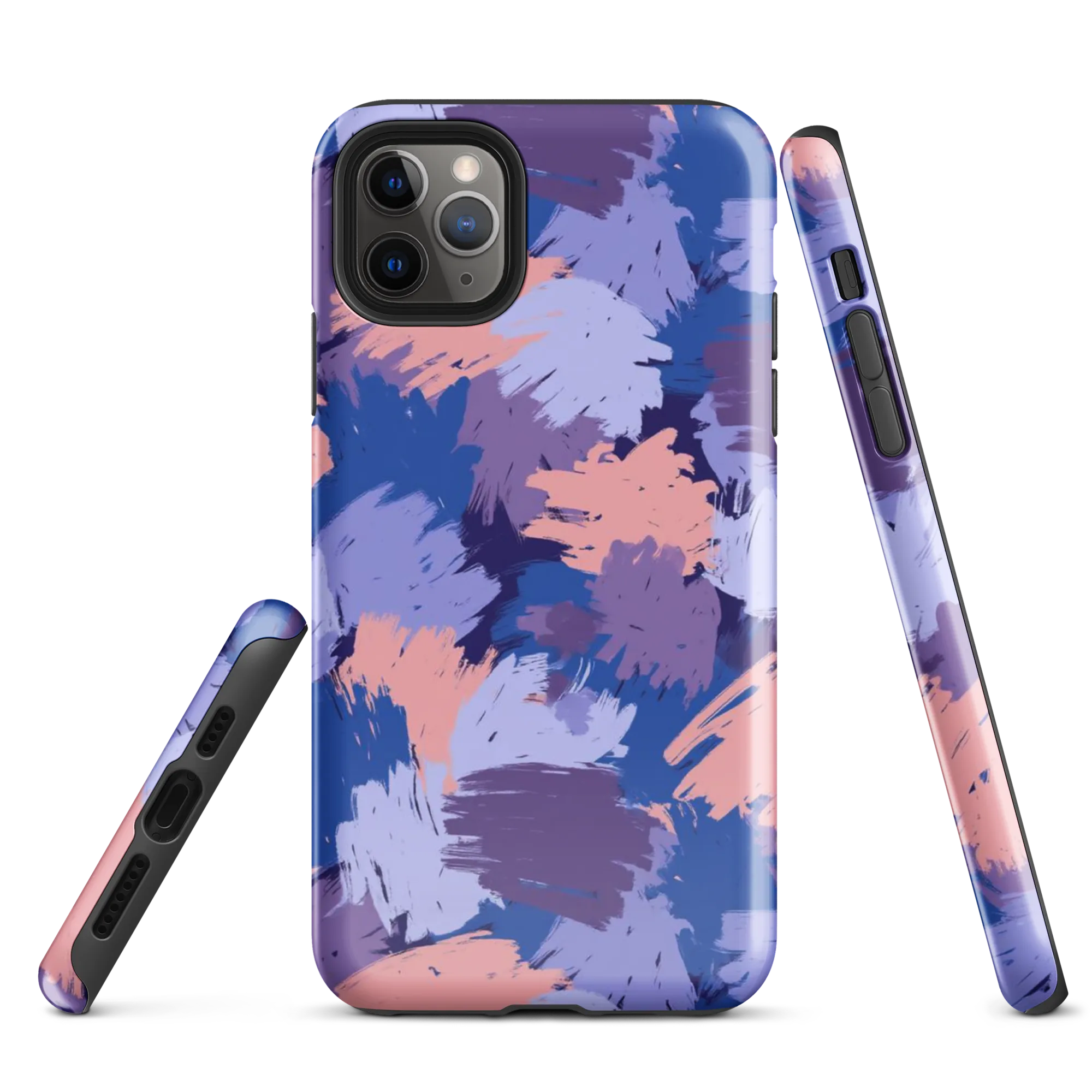 Indigo Brushfire on Tough Case for iPhone® — Front