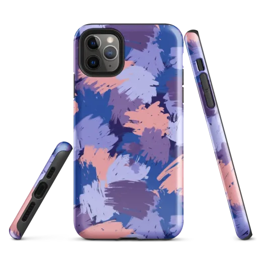 Indigo Brushfire on a Tough Case for iPhone®