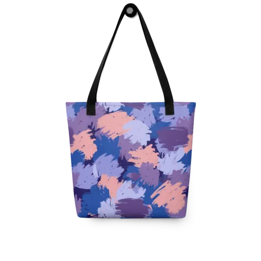 Indigo Brushfire on a Tote Bag