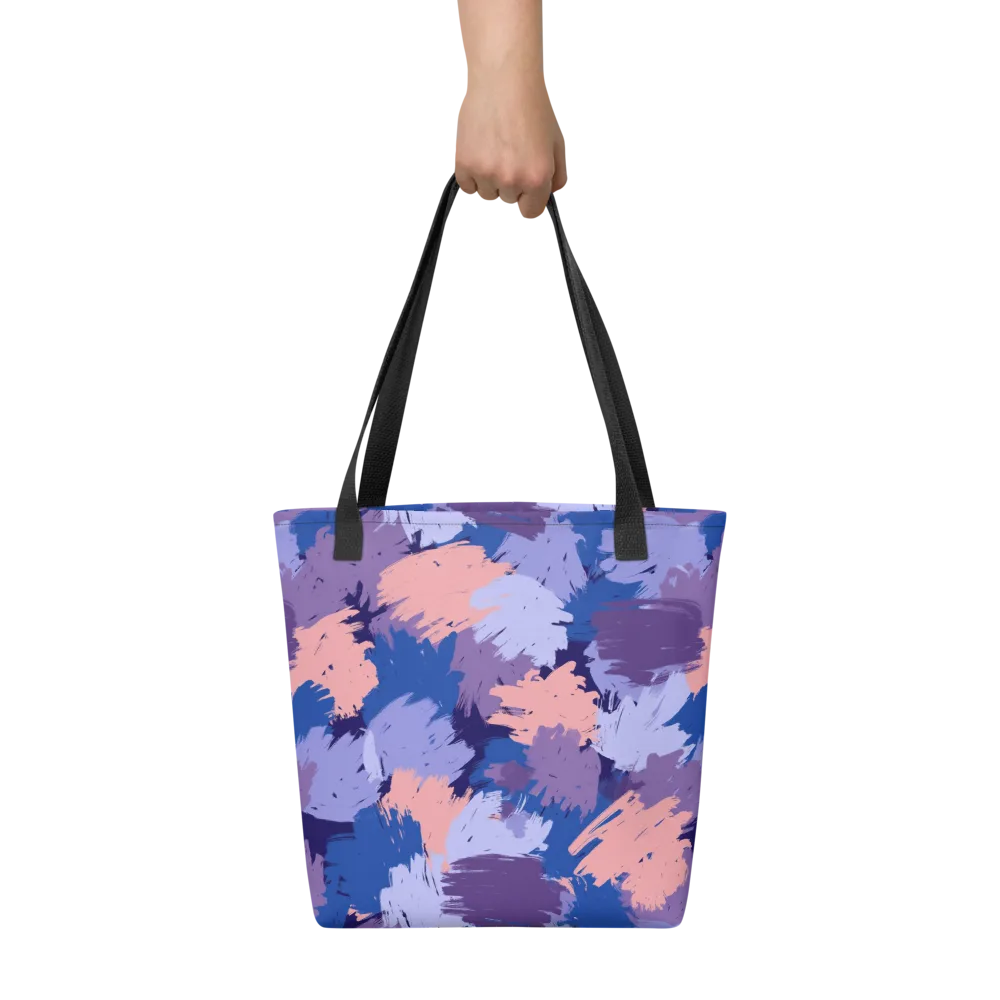 Indigo Brushfire on Tote Bag — Front