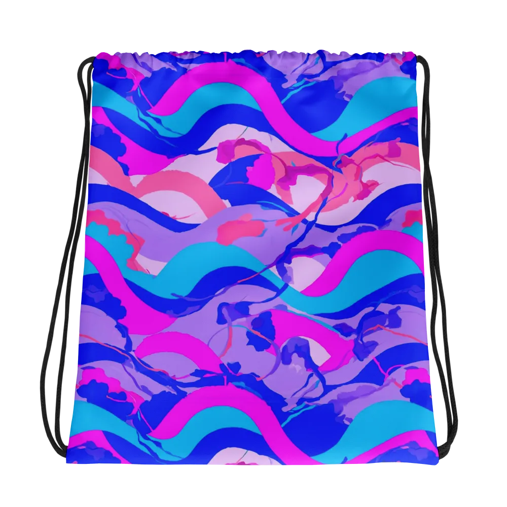 Electric Undertow on Drawstring Bag — Photo