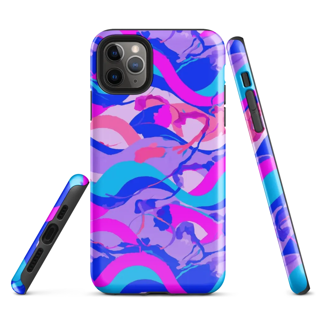 Electric Undertow on Tough Case for iPhone® — Front