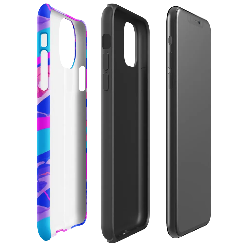 Electric Undertow on Tough Case for iPhone® — Right