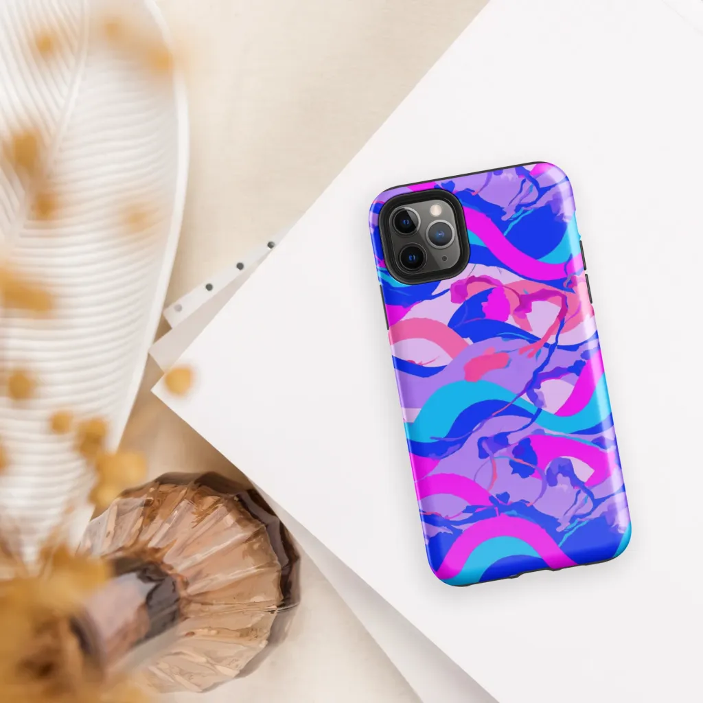 Electric Undertow on Tough Case for iPhone® — Front