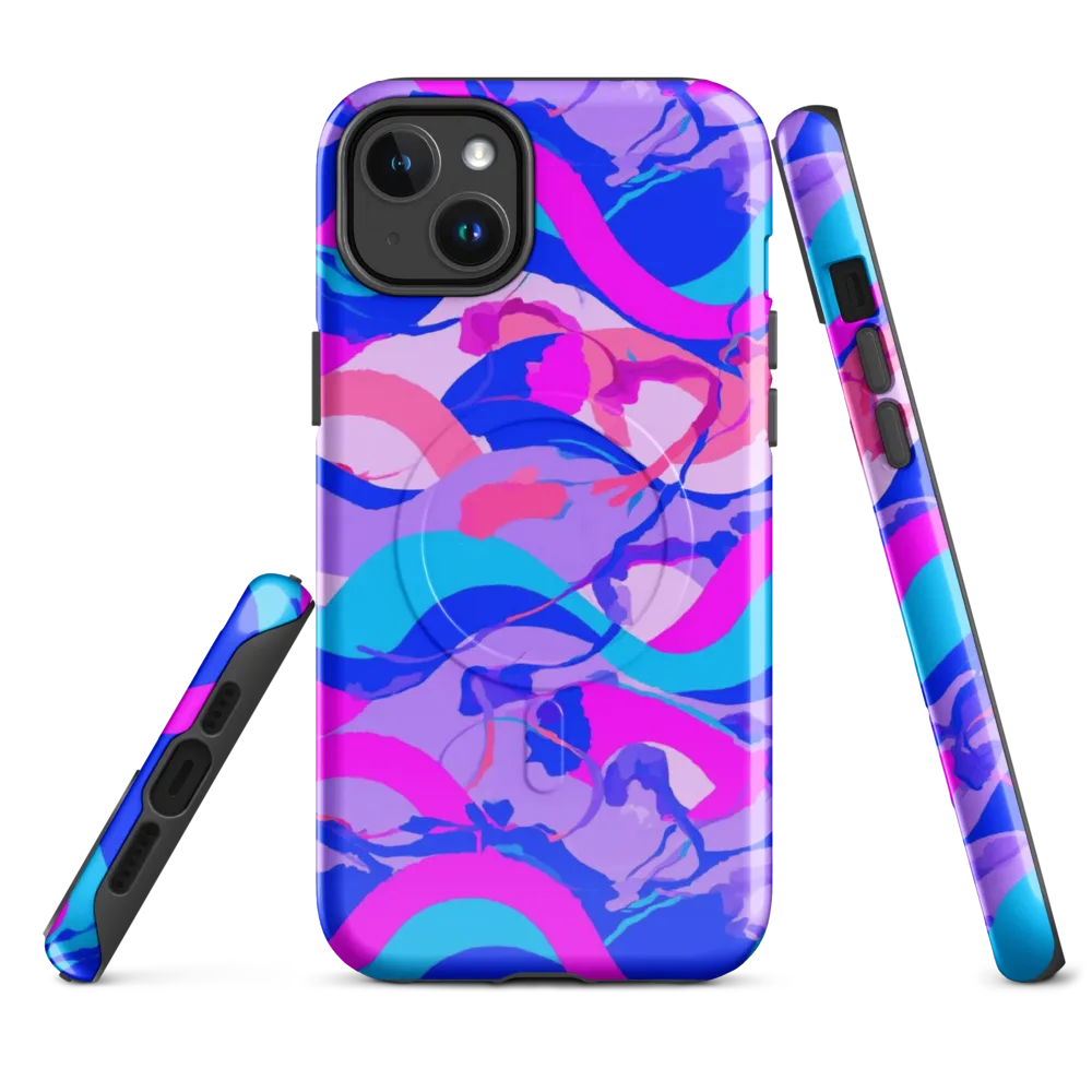 Electric Undertow on MagSafe Tough Case for iPhone® — Front